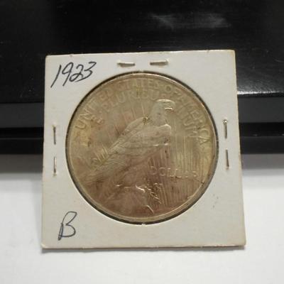 1923 Peace Silver Dollar