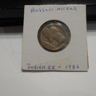1936 Bullalo Nichel