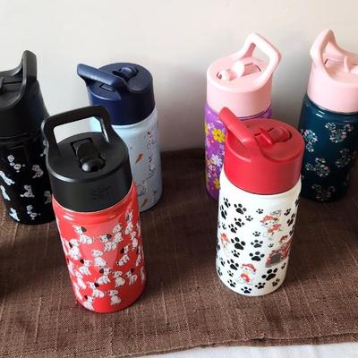 Lot #92 Lot of 8 NEW Disney themed 14 oz Simple Modern Insulated Drink Bottles
