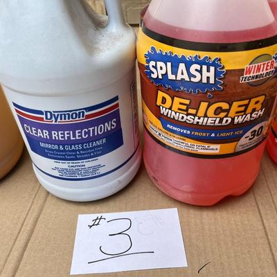 Deicer, Organic Vinegar, Glass Cleaner