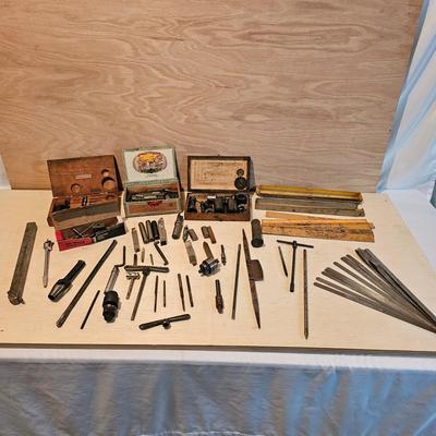 Assorted Cutting, Measuring & Machinist Tools (G-JS)