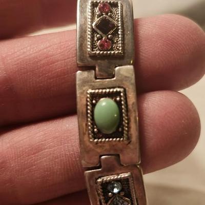 Jewelry lot including Waterford Crystal ring holder and Some Vintage Jewelry