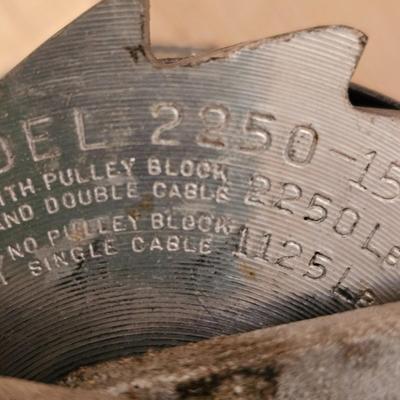 Lug-All Cable Houst/Come-Along (G-JS)