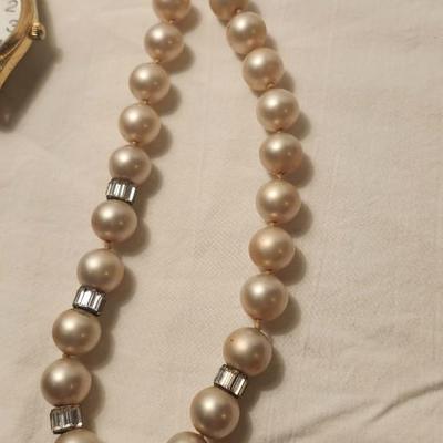 Jewelry lot including Some Vintage Jewelry including Porcelain Ring Holder Heart