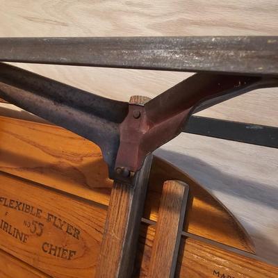 Vintage Flexible Flyer 'Airline Chief' Sled (G-JS)