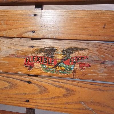 Vintage Flexible Flyer 'Airline Chief' Sled (G-JS)