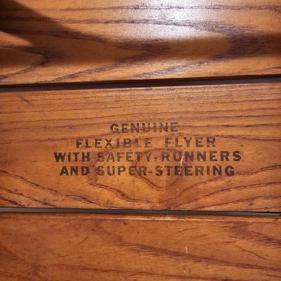 Vintage Flexible Flyer 'Airline Chief' Sled (G-JS)