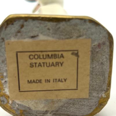 Vintage 1966 Columbia Statuary Made in Italy