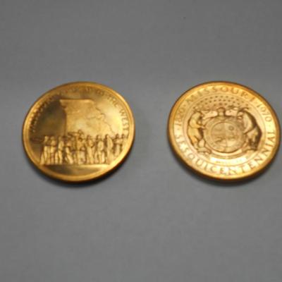 2 1820/1970 Sesquietennial Gateway Medillion