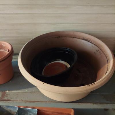 Collection of Garden Hand Tools, Pots & More (G-JS )-JS)
