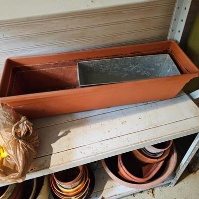 Collection of Garden Hand Tools, Pots & More (G-JS )-JS)