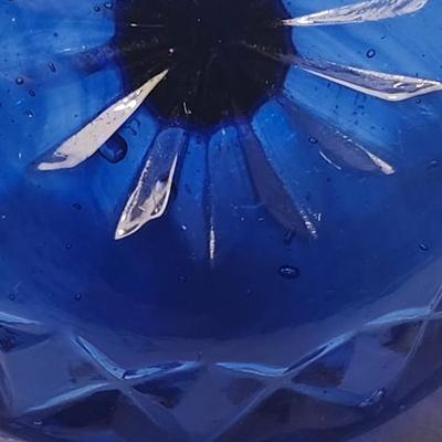 Jewelry lot including Some Vintage Blown Glass Water Drop,Royal Blue Rhinestone