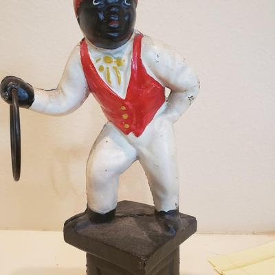 Miniature Jocko Graves Jockey Statue