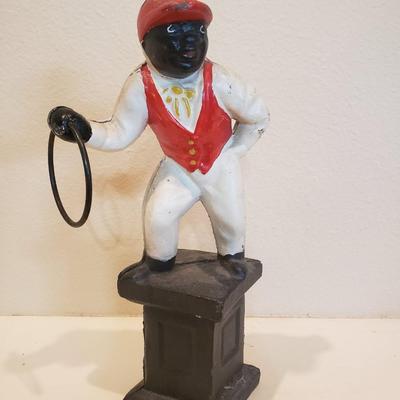 Miniature Jocko Graves Jockey Statue