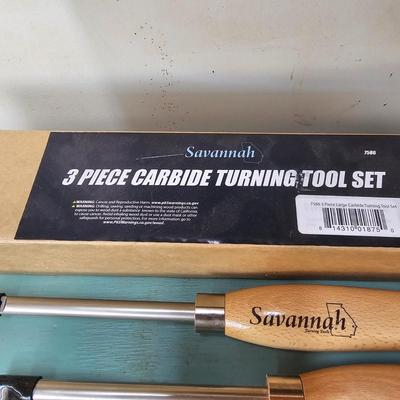 Savannah Three Piece Carbide Turning Tool Set (WS-JS)