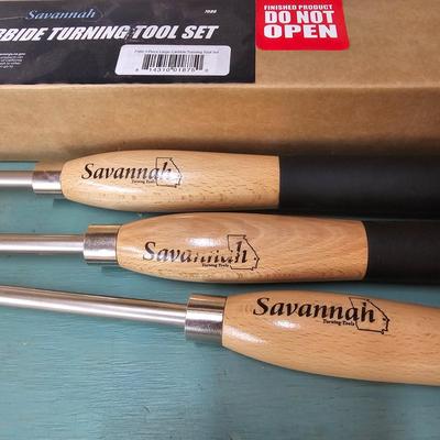 Savannah Three Piece Carbide Turning Tool Set (WS-JS)