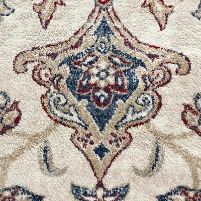 MADISON ~ Floral & Paisley Cream Kaleidoscope Area Rug ~ 87” x 127"