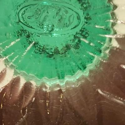 Jewelry lot including Some Vintage Jewelry including Green Fenton Ringer holder