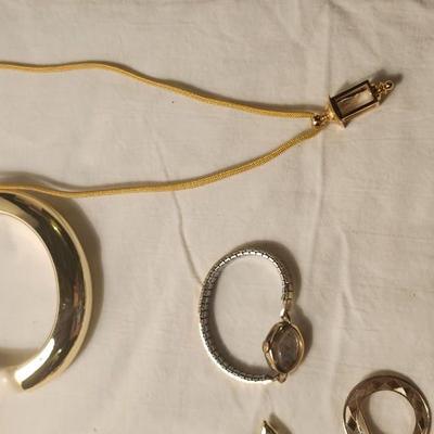 Jewelry lot including Some Vintage Jewelry including Amber Moon & Star Toothpick
