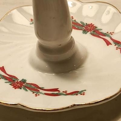 Jewelry lot including Some Vintage Jewelry Vintage Ring Holder, Christmas Theme