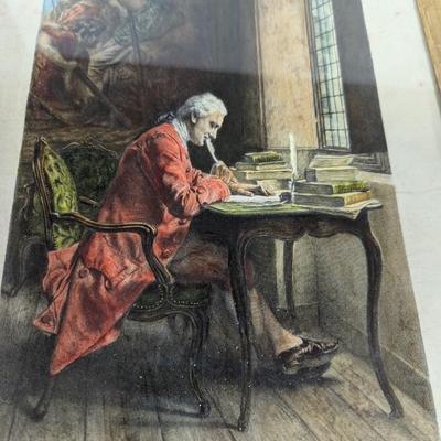 Vintage Alfred Porcabeuf Print 1902