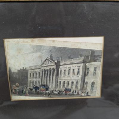 Vintage Pictures Drawing Tho H. Shephard The King's Weigh House, Little East Cheap