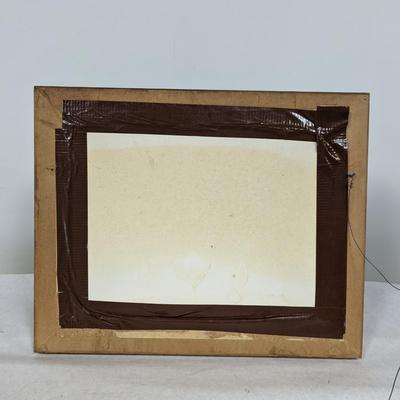 Framed Fruit Basket Painting Signed By The Artist