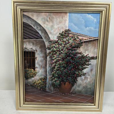 Framed Art By Artist Leo Martin