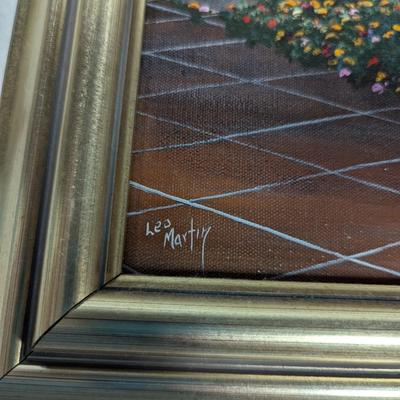 Framed Art By Artist Leo Martin