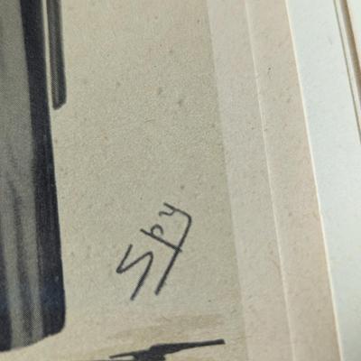Vintage James Paget, Bart Signed Lithograph