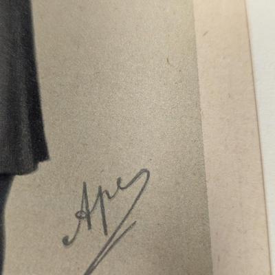 Vintage Thomas Henry Huxley Lithograph Signed