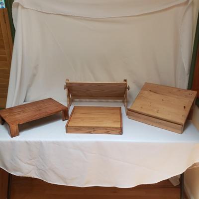 Handmade Wooden Lap Trays & Stands (LR-KD)