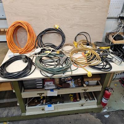 Assortment of Extension Cords (WS-JS)