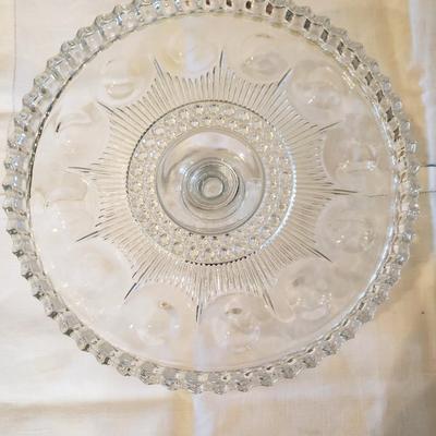 EAPG Pedestal Cake Stand