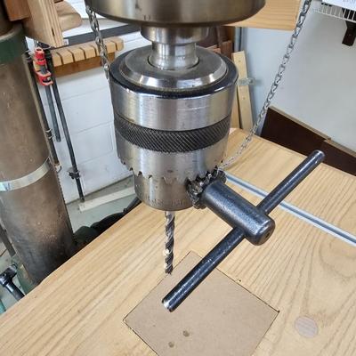 Central Machinery 16 Speed Drill Press & Accessories (WS-JS)