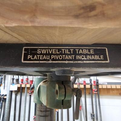 Central Machinery 16 Speed Drill Press & Accessories (WS-JS)