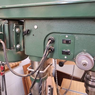 Central Machinery 16 Speed Drill Press & Accessories (WS-JS)