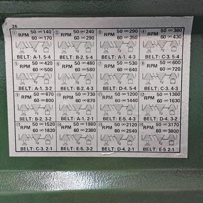 Central Machinery 16 Speed Drill Press & Accessories (WS-JS)