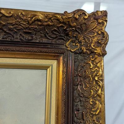 Framed Painting Signed By The Artist