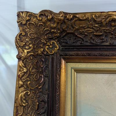 Framed Painting Signed By The Artist