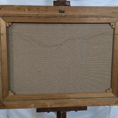 Framed Painting Signed By The Artist