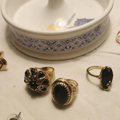 Jewelry lot including Some Vintage including Ladies Vulcain Adjustable Mesh Vntg Swiss 17 Jewel