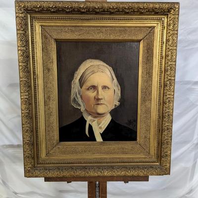 Antique Framed Portrait Painting