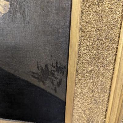 Antique Framed Portrait Painting