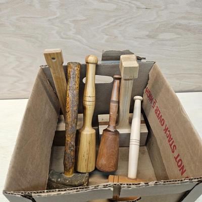 Wooden/Leather Mallets (WS-JS)