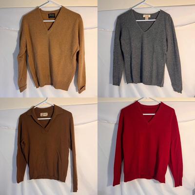 100% Cashmere Sweaters and More - Women’s Size Small to Medium (P-DZ)