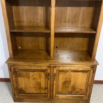 Solid Wood Bookcase #1 ~ Custom Built