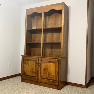 Solid Wood Bookcase #1 ~ Custom Built