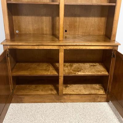 Solid Wood Bookcase #1 ~ Custom Built