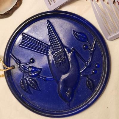 Agate Quartz Crystal Geode and Slice VINTAGE SILVER PLATED Crumb Catcher With Attached Brush,